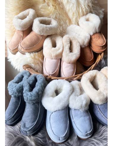 Echte Lammfell Hausschuhe