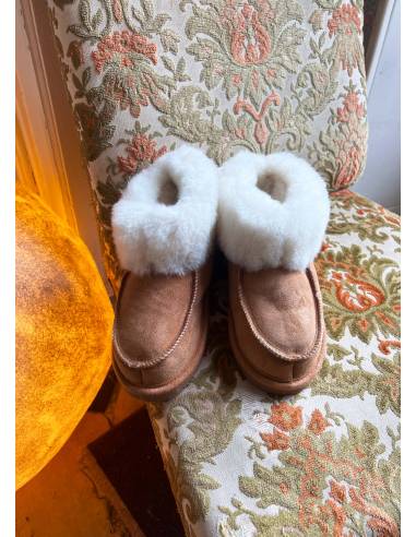 Nordic  slippers in guenuine lambskin