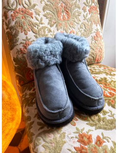 Nordic  slippers in guenuine lambskin