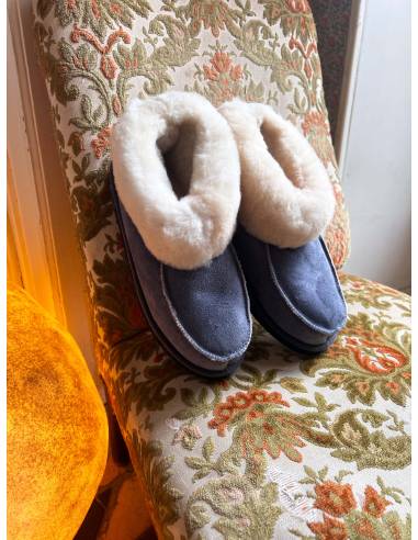 Nordic  slippers in guenuine lambskin