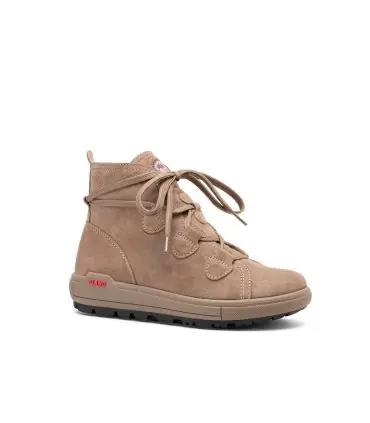 Bottines Boots femme en daim nubuck spéciales neige et après ski 