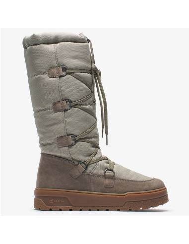 Botas de nieve de cuero y textiles impermeables Mujeres Olang FENICE