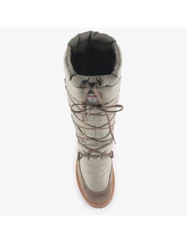 Women's snow boot hydro repellent suede and textile upper Olang FENICE