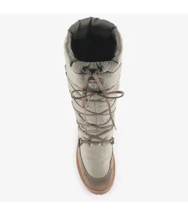 Women's snow boot hydro repellent suede and textile upper Olang FENICE