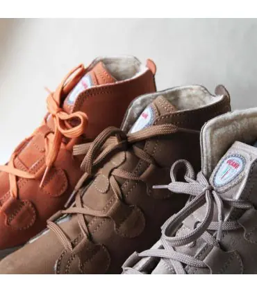 Bottines Boots femme en daim nubuck spéciales neige et après ski 