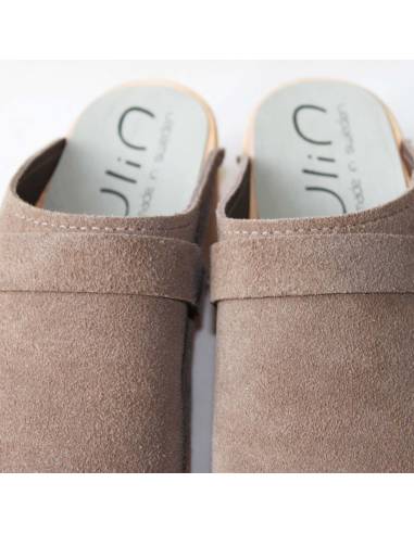 Sabots en daim nubuck luxe 