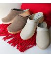 Clogs aus Wildleder Nubuck Luxus