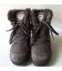Chaussures de marche pour femme en daim nubuck marron glacé 