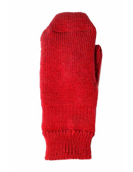 Moufles laine mérinos et jacquard nordique