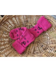 Socken Lust Rentier grau Khaki 36-39