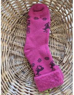 Socken Lust Rentier grau Khaki 36-39 2