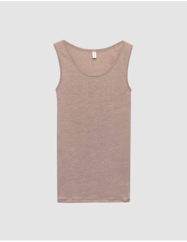 Tapa del tanque mujer pura Lana Merino