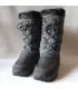 Women's snow boot hydro repellent suede and textile upper Olang FENICE