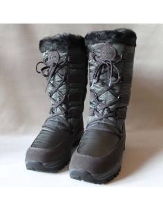 Women's snow boot hydro repellent suede and textile upper Olang FENICE
