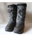 Women's snow boot hydro repellent suede and textile upper Olang FENICE