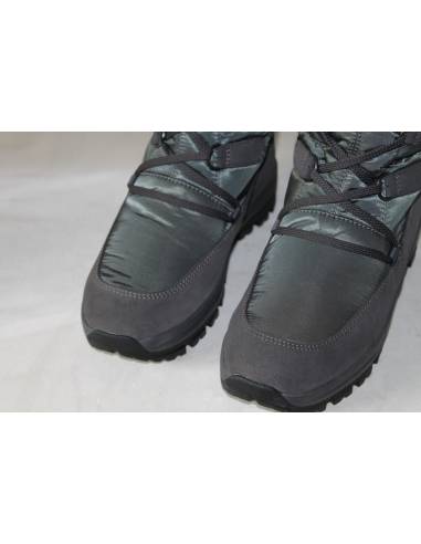 Bottes chaudes de neige femme cuir hydrofuges
