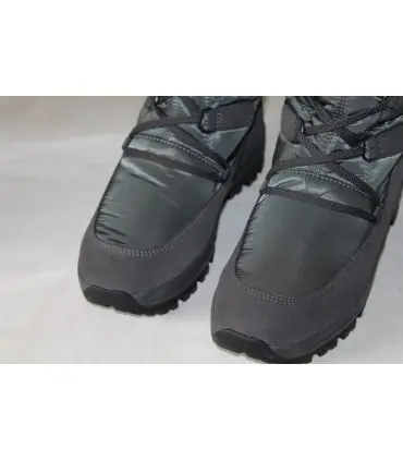 Bottes chaudes de neige femme cuir hydrofuges 