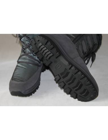 Bottes chaudes de neige femme cuir hydrofuges