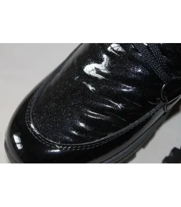 Bottes de ski hautes pour femme à lacets en daim suède tissu technique 