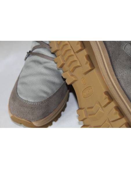 Bottes de ski hautes pour femme à lacets en daim suède tissu technique 