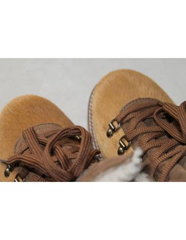 Bottes courtes femme léopard luxe intérieur peau de mouton semelle antidérapante