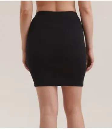 Jupe courte femme chaude crayon noir