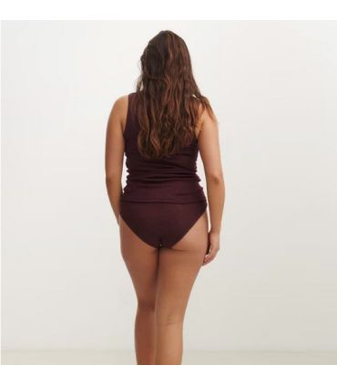 Bragas negras de lana merina con encaje