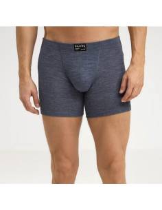 Boxer Homme maille larges côtes en pure laine mérinos BIO