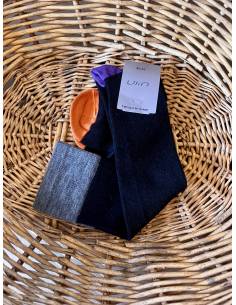 Chaussettes de contention et de récupération classe 1 rayée 2