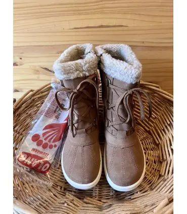 Botas de invierno para mujer en piel impermeable con forro de lana - Olang HUPA