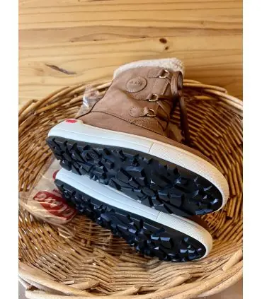 Botas de invierno para mujer en piel impermeable con forro de lana - Olang HUPA