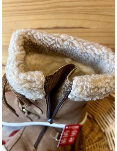Botas de invierno para mujer en piel impermeable con forro de lana - Olang HUPA