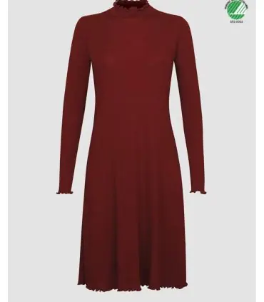 Robe femme droite type crayon noir ou chataigne