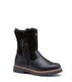 Bottes d'hiver femme en cuir hydrofuge fourrées agneau - Olang DEBORA