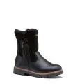 Bottes d'hiver femme en cuir hydrofuge fourrées agneau - Olang DEBORA