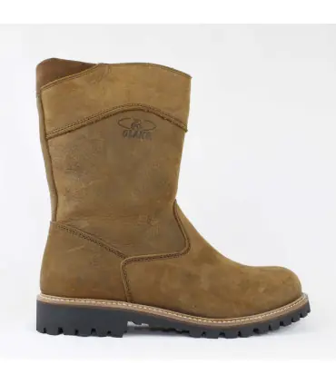 Winterstiefel für Männer aus Fettleder