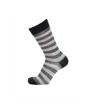 copy of Calcetines de lana ciudad mujer extra fino rayado o llano
