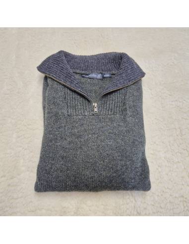 Pull Homme très chaud en pure laine vierge col camionneur