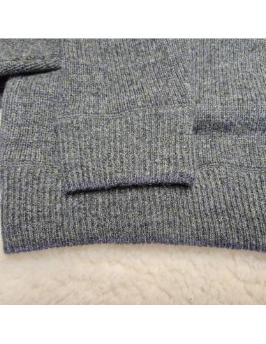 Pullover Herrenpullover aus reiner weicher Schurwolle mit Stehkragen