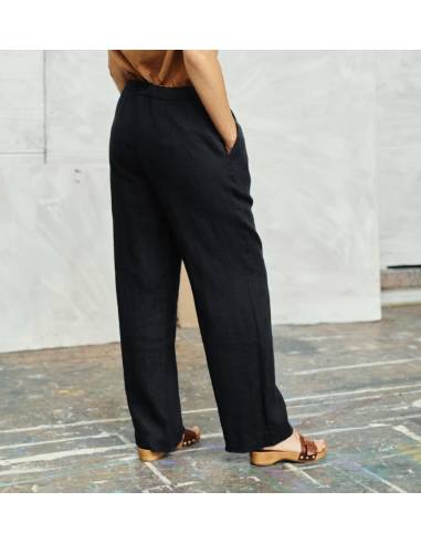 pantalones de chándal de pura lana merino para mujer