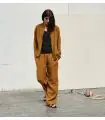 Pantalon fluide femme en pur lin