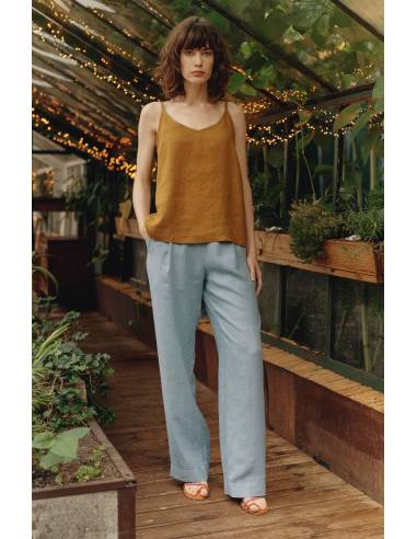 Women's pure merinowool tracksuit pants grey