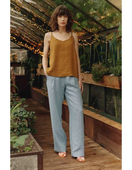 pantalones de chándal de pura lana merino para mujer