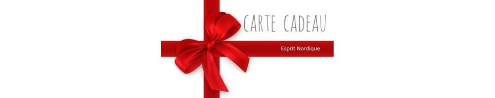 Cartes cadeaux Esprit Nordique - Noël et anniversaires